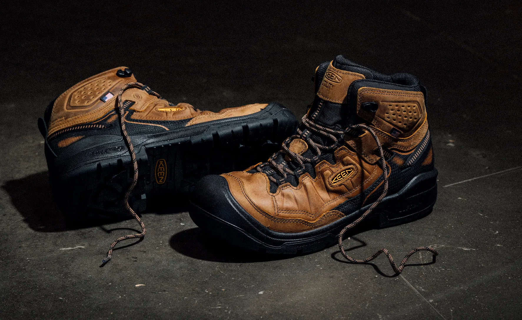 Men's Targhee IV Waterproof Work Boot (Soft Toe) - Image 7