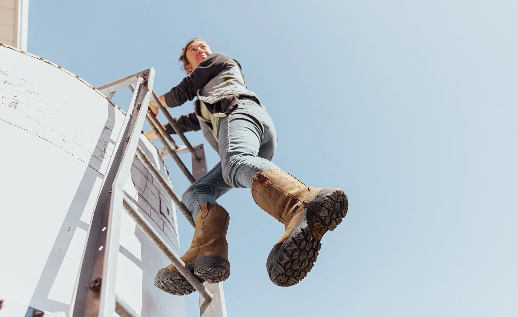 Women's Evanston Pull-On Waterproof Boot (Carbon Toe) - Image 7